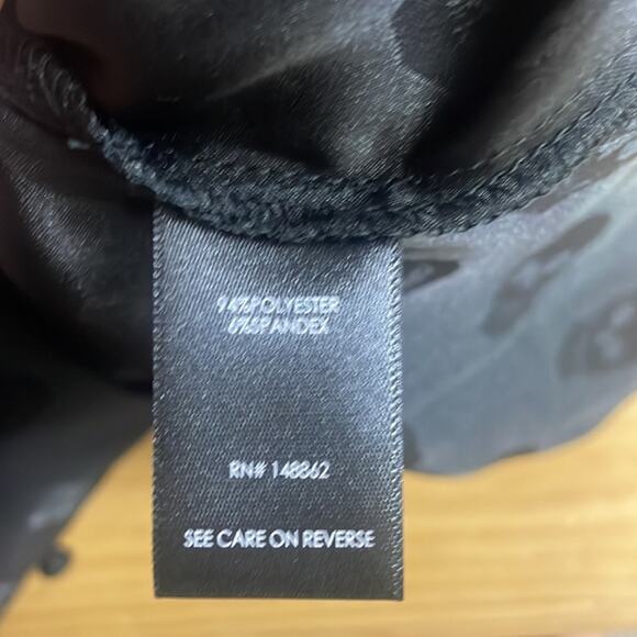 New! Torrid Black s/s jacquard sweetheart button front skull dress women's 0/12 - Picture 10 of 13